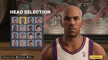 NBA 2K23 Stephon Marbury Cyber Face Creation