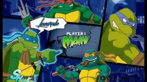Teenage Mutant Ninja Turtles Game OST (2003)- Menu Screen