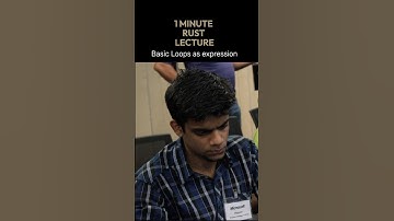 Rust Concept in 1 Minute: Basic Loop as expression #rust #programming  #programminglanguages #shorts