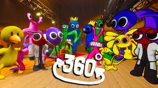 360° Rainbow Friends 3D vs 2D Comparison FNF Animation