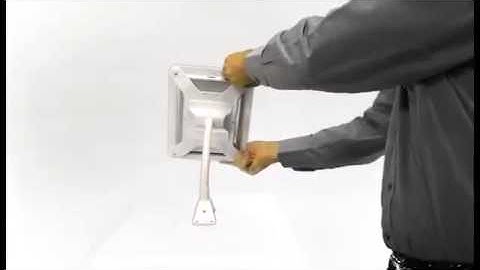 Ynzal | Maclocks iPad executive enclosure stand with a Flex Arm