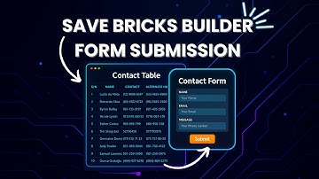 How to Save Your Bricks Builder Form Submissions in Database using Form Vibes | WordPress Tutorial