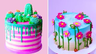 Beautiful Colorful Cake Decorating Tutorials For Party | Fun and Easy Cookies Decorating Ideas