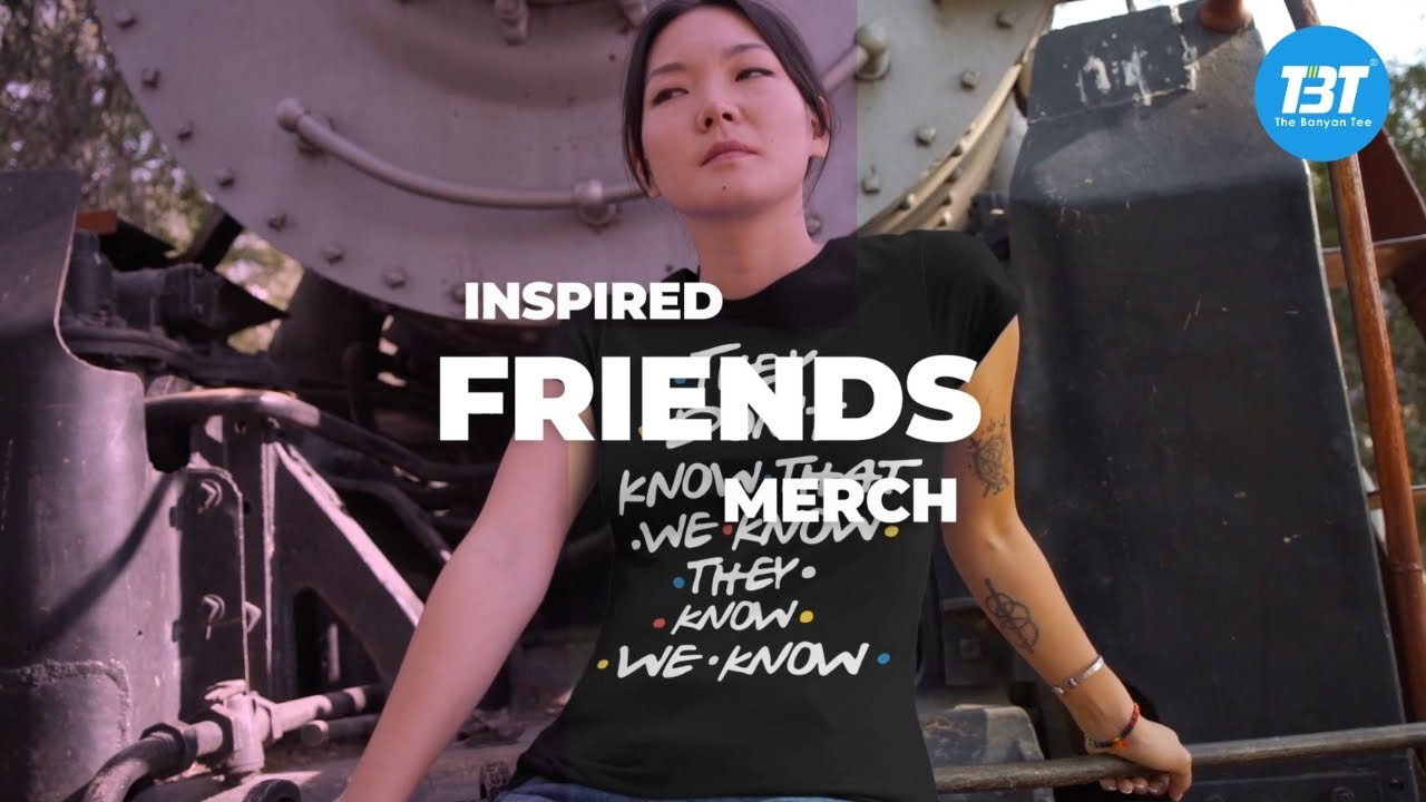 Inspired Friends Merch by The Banyan Tee (Horizontal Ad)