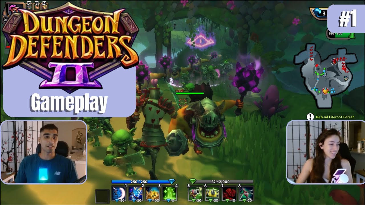 Dungeon Defenders 2 | Co-Op Gameplay #1