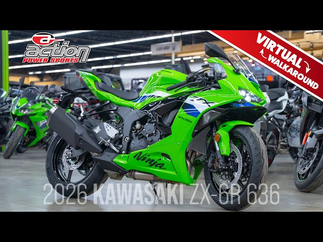 2026 Kawasaki ZX-6R 636 🔥 | Virtual Walkaround - YouTube