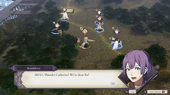 Fire Emblem: Three Houses - Bernadetta Vs Catherine Unique Dialogue