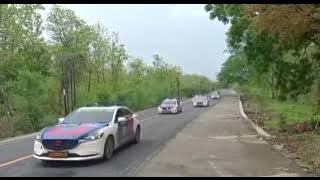 Suara Sirine Mobil Patwal & Motor POLISI meraung-raung
