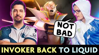Invoker Is Back To Ex-Liquid Mid W33 Hard Practicing