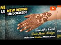 Floral mehndi design| Mehndi design | simple mehndi design 