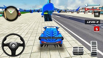 US Police Robot Car Transporter - Police Helicopter Transport Game - Android Gameplay #25