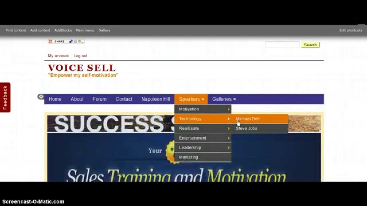 Arranging menu and submenu drupalgardnes headstartcms