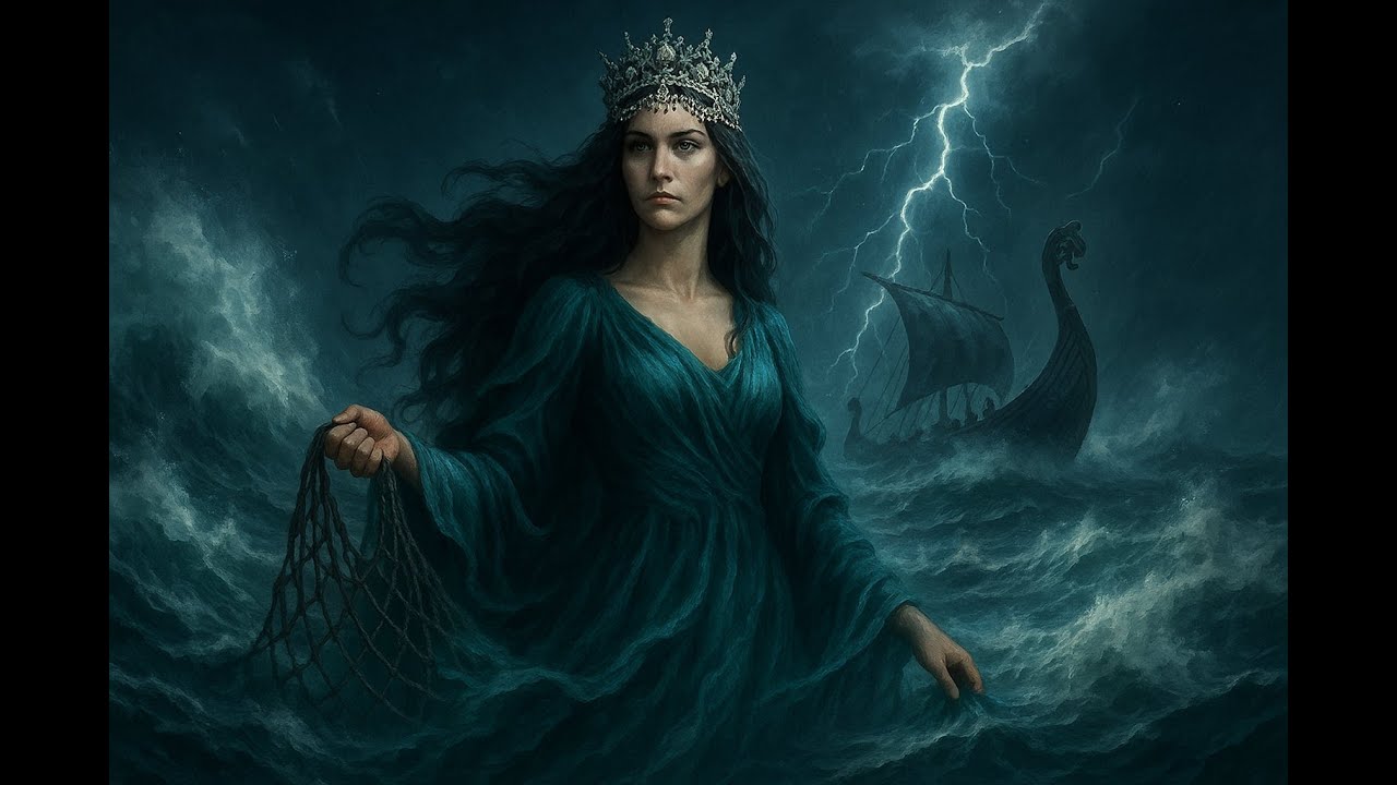 Rán - Bogini Wzburzonego Morza #mitologia #skandynawia #bogowie