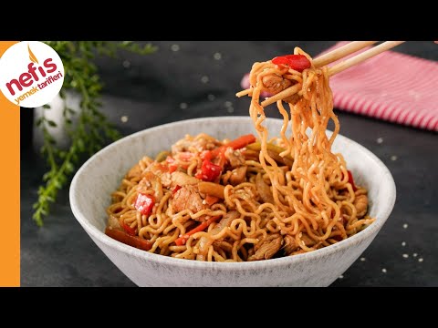 Tavuklu Sebzeli Noodle Tarifi | Nasıl Yapılır?