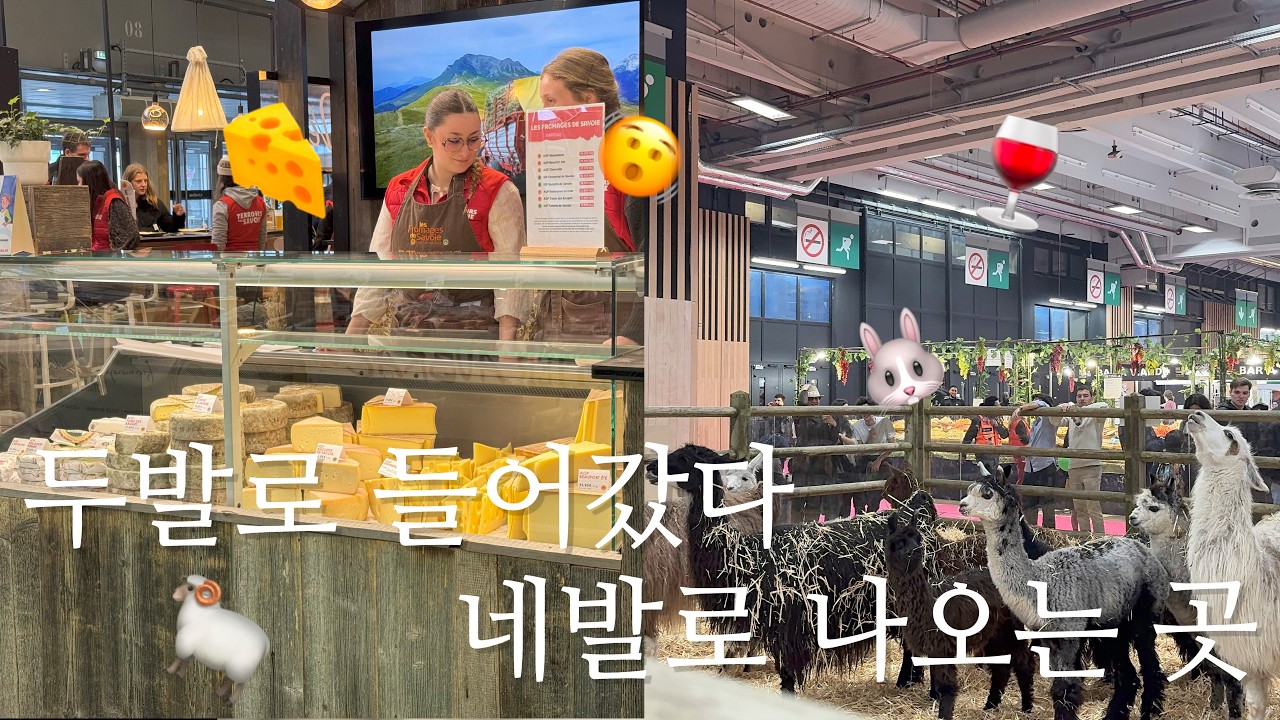 프랑스 농업 박람회ㅣ🐰 온갖 동물들과 와인을 마실 수 있는 곳 🍷ㅣSalon de l'agriculture
