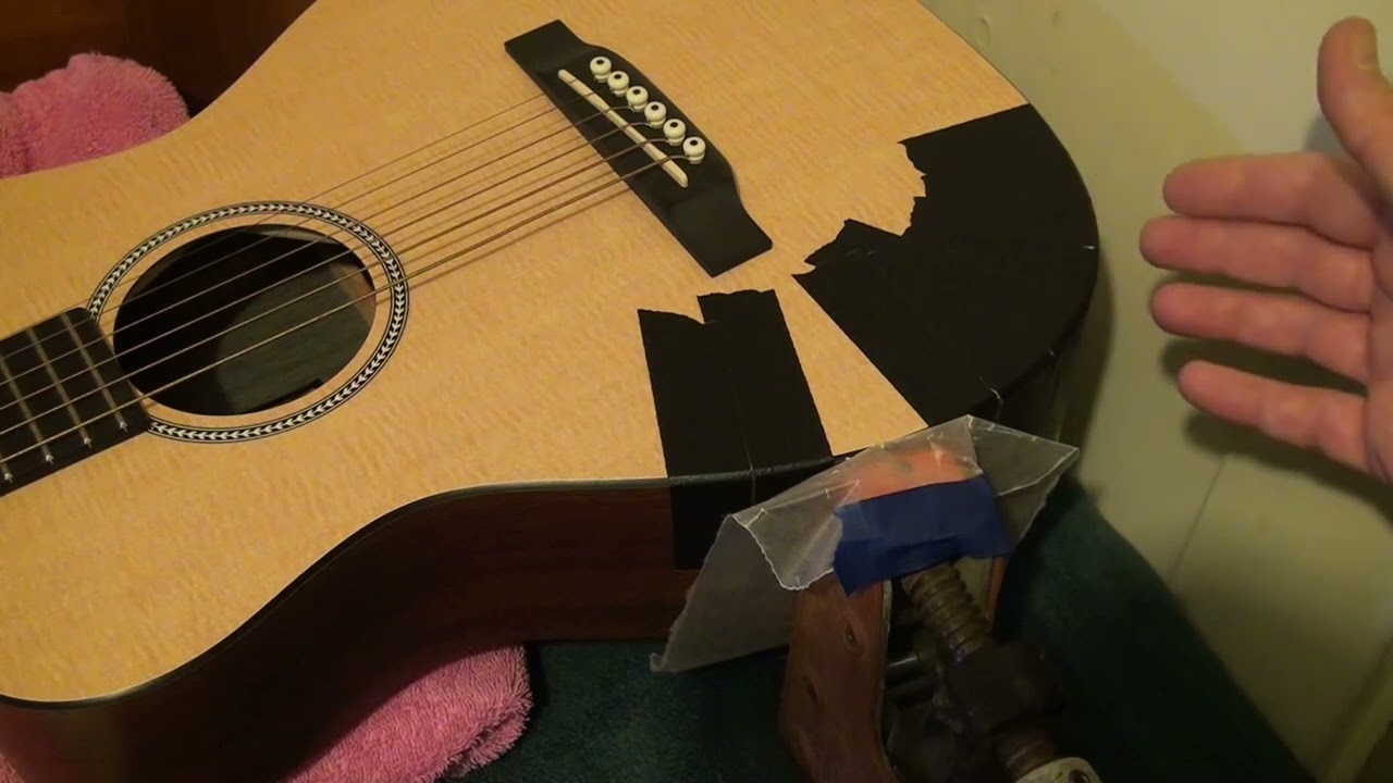 Destroyed/Smashed Martin Guitar Repair - YouTube