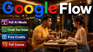Google Flow tutorial: 🚀 Google Flow Full Course 2026 | AI Avatar 👤 FREE Credits 💰 Complete AI Tutorial