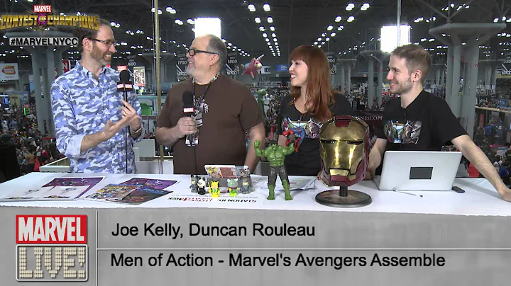 Joe Kelly and Duncan Rouleau from "Man of Action" ...