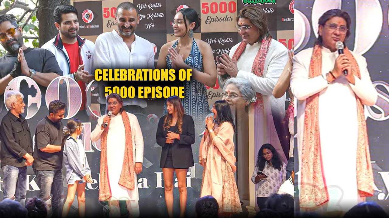 Uncut - Uncut - Rajan Shahi Birthday Celebrations | 5000 Episode, Awards, Dancing,Samridhii Shukla 