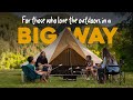 For Those Who Love the Outdoors in a Big Way - TETON Sports Canvas Tents