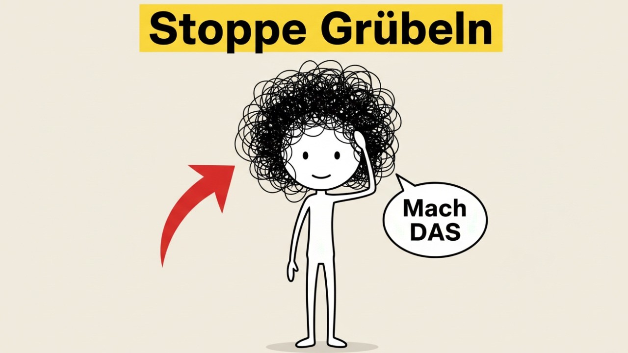 So stoppst du Grübeln in 5 Sekunden (Teste es sofort)