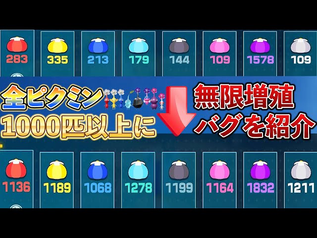Pikmin 4] Explaining the bug that allows all Pikmin to multiply to