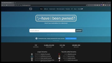 HAVE I BEEN PWNED!  - Automating the haveibeenpwned API to query data leaks.