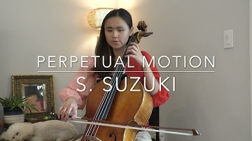 Perpetual Motion (Cello Play Along) | Suzuki Cello Book 1