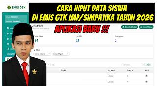 Celebrity Cara Input Data Siswa di EMIS GTK IMP Simpatika Kemenag Terbaru Tahun 2026 Profile