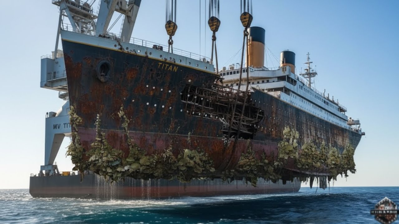 Salvaging and Restoring the Legendary Liner "Titanic" | Lost for Over a Century Under the Sea