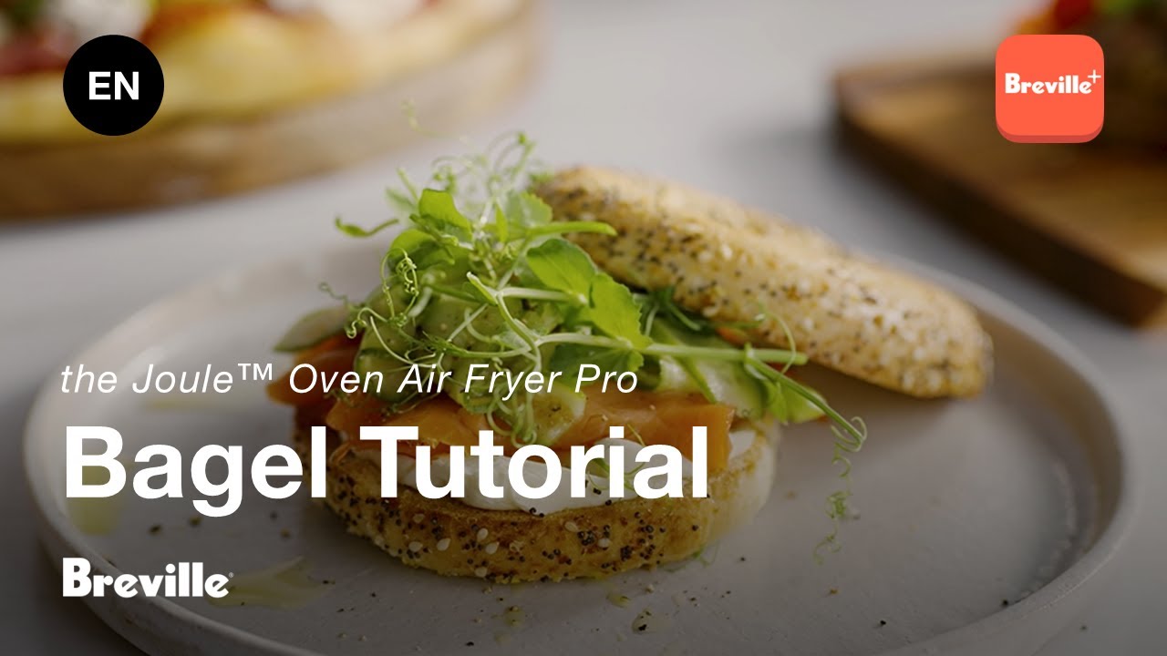 the Joule™ Oven Air Fryer Pro Café quality bagels Breville CAEN