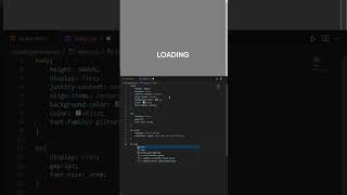 Text Ripple Animation Using HTML CSS #shorts #youtubeshorts #coding #webdevelopment