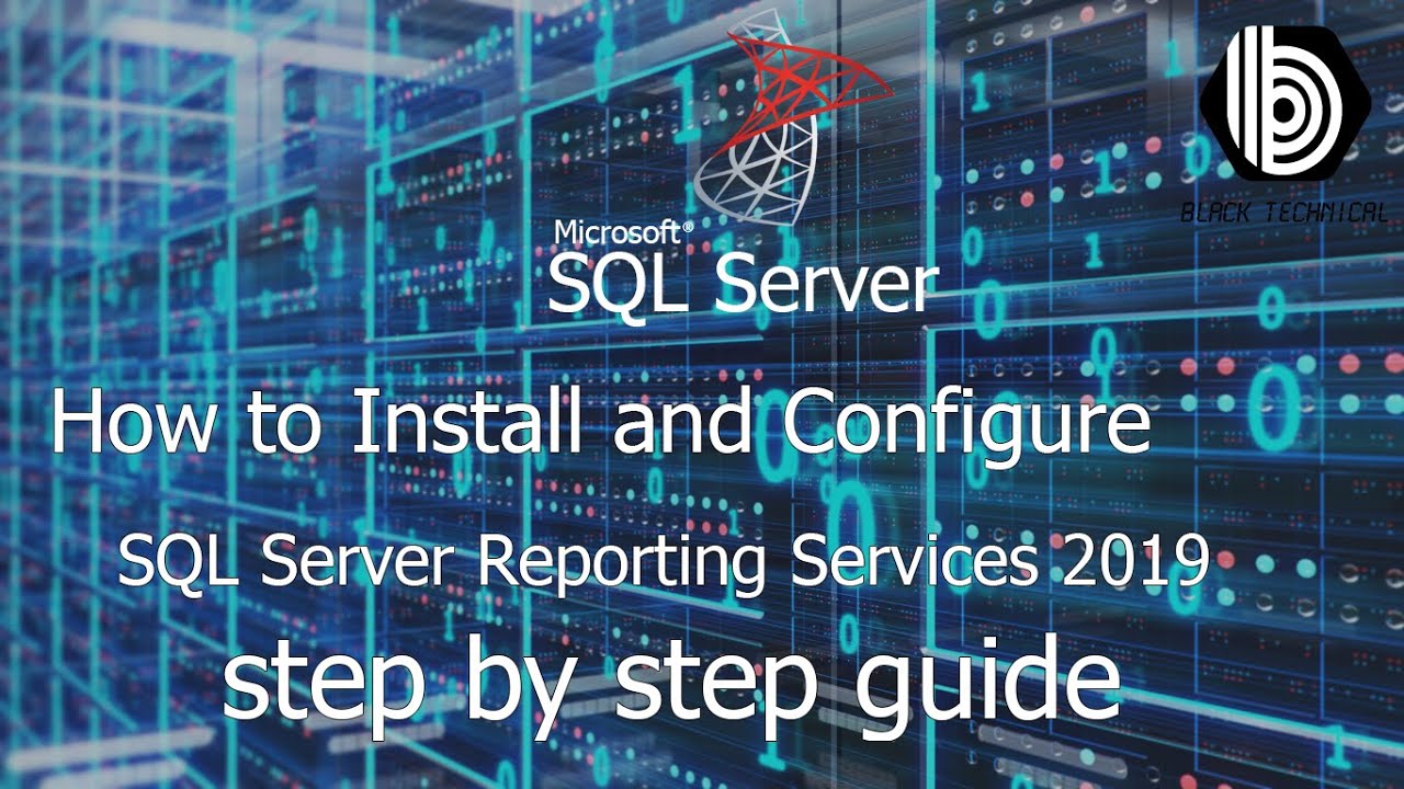microsoft sql reporting services install