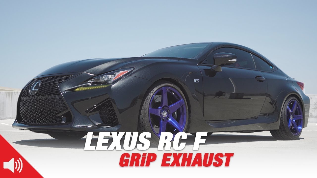 Lexus RC F with ARK Performance GRiP Exhaust
