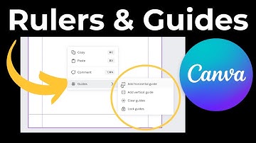 How To Show Rulers In Canva And How To Use Guides In Canva Tutorial
