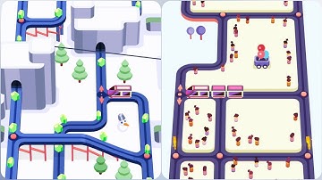 Train Taxi - Avoid The Crash - (Level 24 - 30) Android Gameplay #5