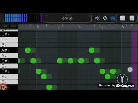 bandpass music maker app (a tune / beat 