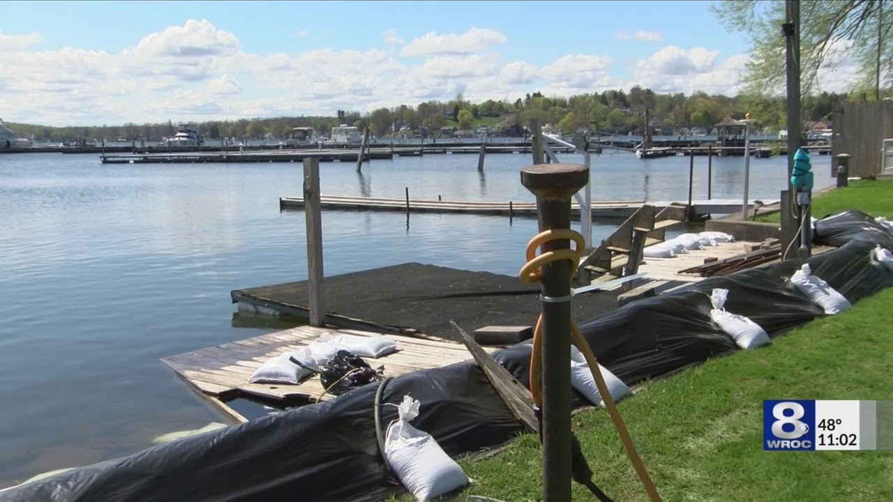 Residents of Village of Sodus Point prepare for rising lake levels