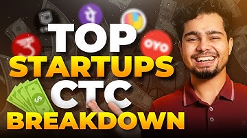 *CTC BREAKUP REVEALED* | Top Indian Startups that Pay Like FAANG 🚀