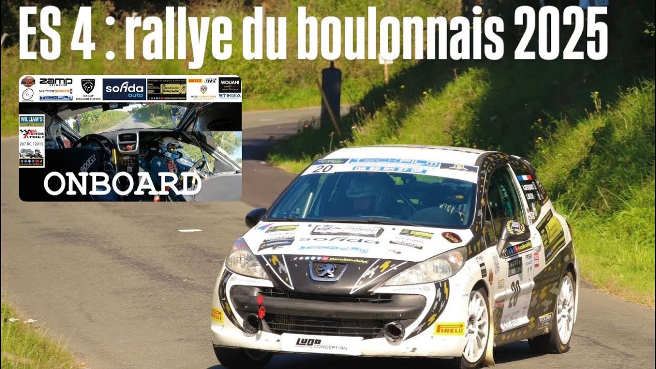 Rallye du boulonnais 2025 : ES4 Ville de Samer 2 (8,93 km) -  Becue Lucas & Desquiret Alexandre