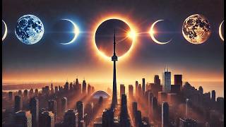 Total Solar Eclipse: Toronto, Canada (Portrait View)