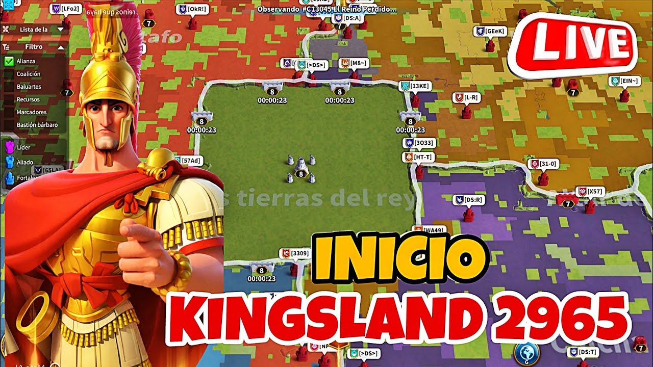 KINGSLAND 2965 BIEN TEMPRANO MADRUGANDO - FELIZ DIA DE LAS MUJERES, APAPACHALA - RISE OF KINGDOMS