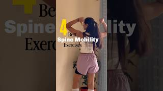 4 Best Spine Mobility Exercises #mobility #exercise #spine #fitness #shorts #explore #health #yoga
