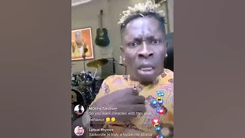 Shatta Wale replies Reggie Rockstone - You still live in your father's house.