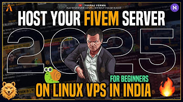 Host Your Own FiveM Server in India 🇮🇳 | 2025 Tutorial for Beginners | Using Linux VPS
