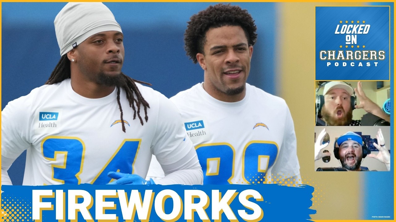 FIREWORKS: Chargers Rookies Brenen Thompson & Keaton Mitchell EXPLODE Onto 2026 All-Fireworks Team