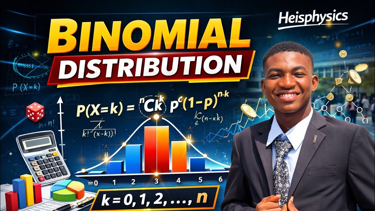 BINOMIAL DISTRIBUTION MADE EASY WITH HEIS 🔥