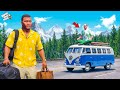 Franklin &amp; Chithapu Start a Small Van Long Trip With Friends in GTA 5
