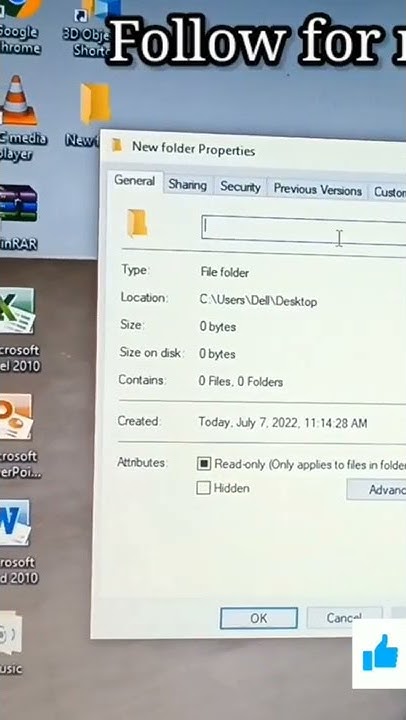 how-to-change-name-of-folder-by-easy-tricks-shorts-yt-youtube