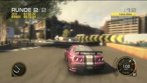 Race Driver Grid gameplay max. settings